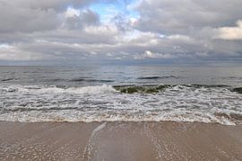 Stormy Baltic Sea, North Beach Göhren