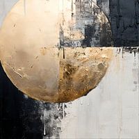 Abstract met goud