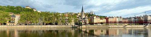 Lyon Quai Fulchiron Panorama