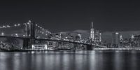New York Skyline - Brooklyn Bridge (6) von Tux Photography Miniaturansicht