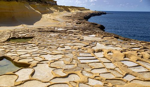 Xwejni zoutpannen (Zebbug, Malta)