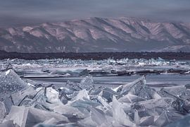 Kriechende Eiscreme Baikalmeer von Peter Poppe