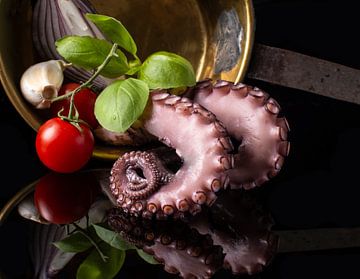 cooked octopus by Alex Neumayer