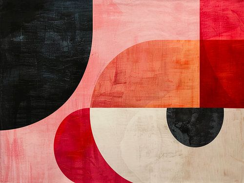 Moderne kunst uit het midden van de eeuw