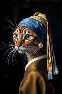The Cat with the Puuurrrrrll Earing