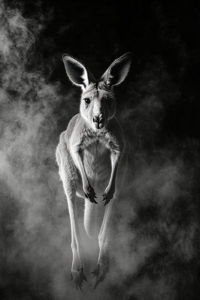 Kangaroo by Poster Art Shop