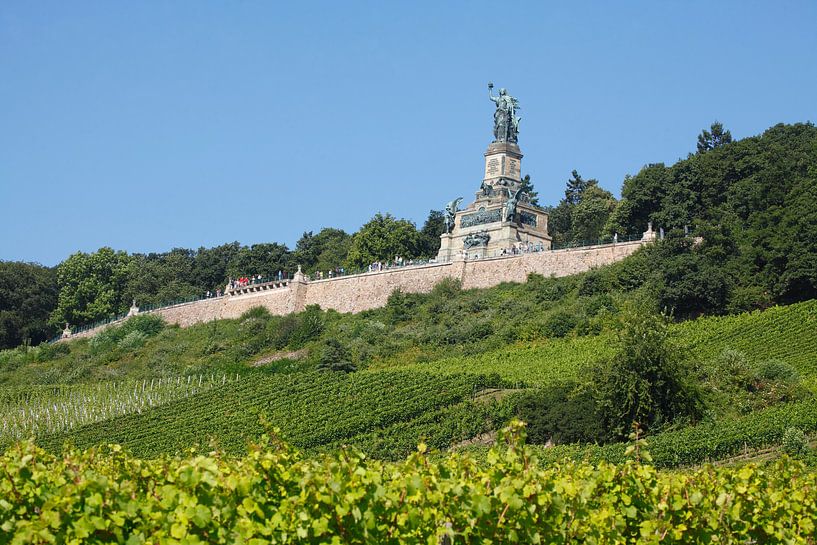 Ruedesheim on the Rhine : the Niederwald Monument by Torsten Krüger