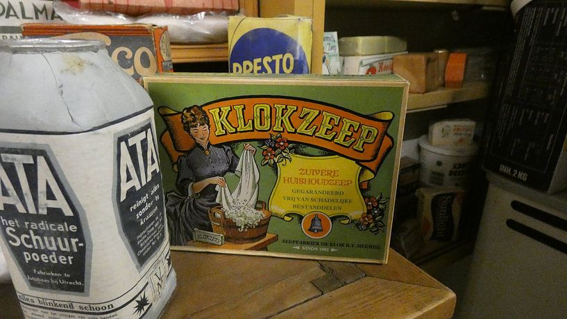 Een blokje Klokzeep by Veluws