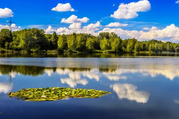 Idyllisch meer in Beieren van ManfredFotos