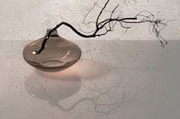 Japandi. Japanese art. Minimalism. Pastel.