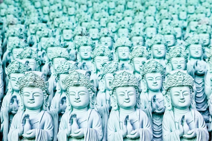 Viele Buddhas von Steve Van Hoyweghen