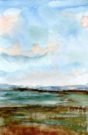 Landscape in the north by Claudia Gründler