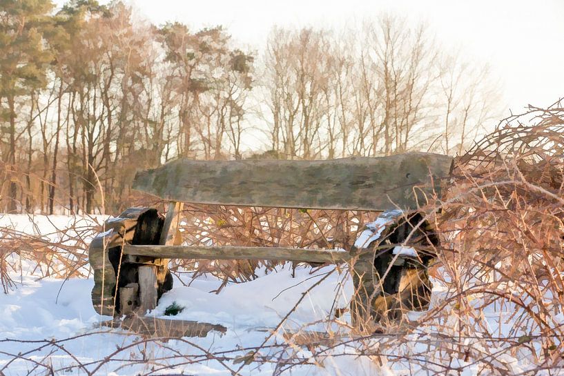 Banc d'hiver par Michar Peppenster