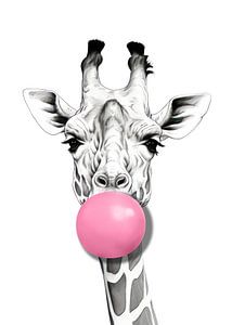 a Bubble Gum Giraffe sur Marja van den Hurk