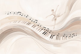 Zu Musik tanzen