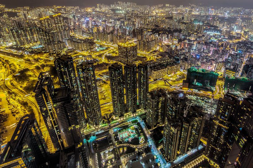 Hong Kong vue du ciel par Roy Poots