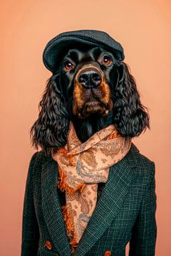Gordon Setter by Poster Art Shop