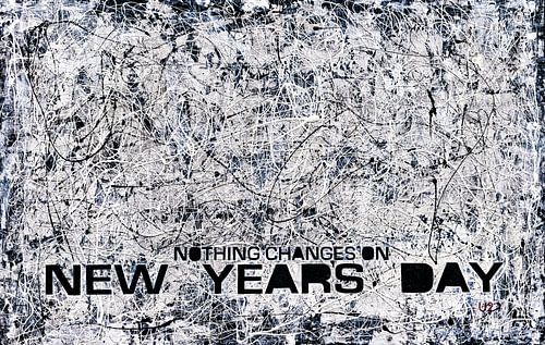 Un froid abstrait le jour de l'an