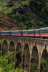 Neun-Bogen-Brücke. Diese Zugfahrt in Sri Lanka ist eine der schönsten der Welt.