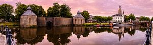 Ein farbenfrohes Panorama von Breda Spanjaardsgat