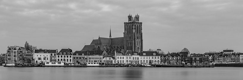 Panorama de Dordrecht avec la Grote Kerk - 2 par Tux Photography