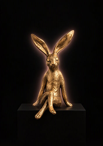 The Golden Hare – Part of the series of golden hares