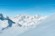 Winteruitzicht op de Tiroolse Alpen van Leo Schindzielorz thumbnail