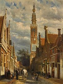 La tour du Carillon à Edam, Cornelis Springer