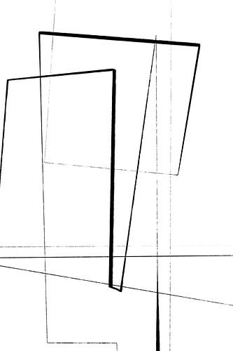 Lignes angulaires No 2