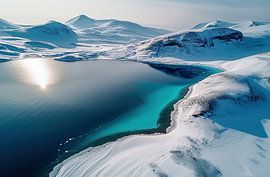 Winter an Norwegens Küste