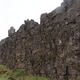 La roche islandaise sur Kimberley Fennema