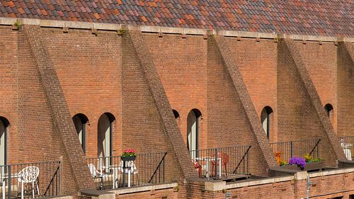 Balkone, Amsterdam, Niederlande