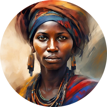 Masai vrouw van Gert-Jan Siesling