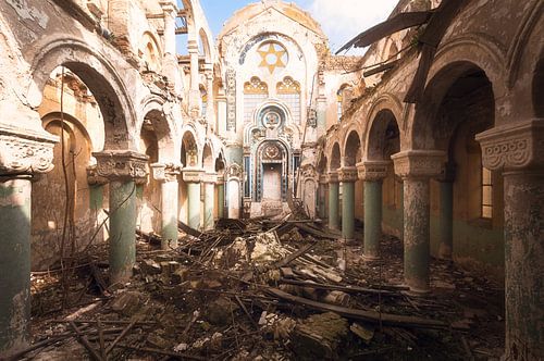 Synagogue abandonnée.