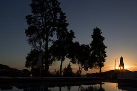 Zonsondergang in de Algarve, Portugal sur Paul Teixeira