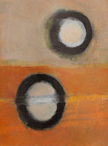 zwei Kreise von gelske kwikkel