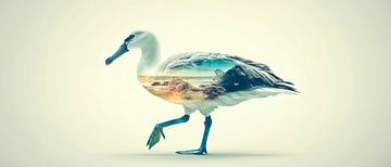 Dreamlike duck journey by Poster Art Shop