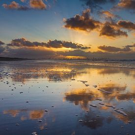 Sonnenuntergang am Meer von Henri De Wit