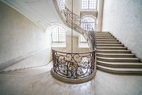 Trappenhuis in wit
