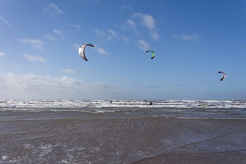 Kitesurfen met meer personen