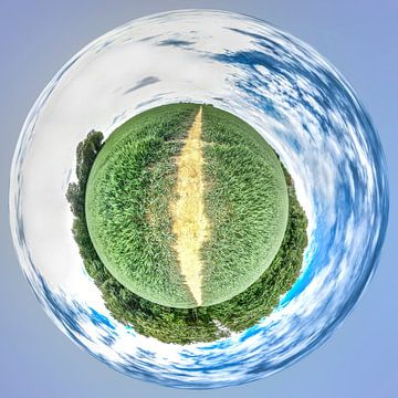 Mini-planeet 360 Waals-Brabant van Paul Marnef