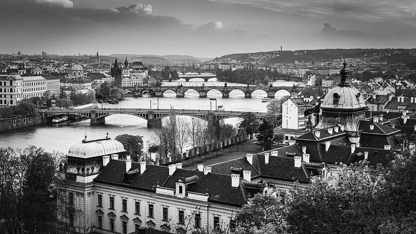 Prague en noir et blanc par Henk Meijer Photography