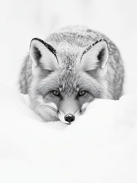 Frosty Fox van PixelMint.