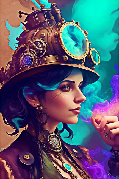 Steampunk Woman IV by DeVerviersBelgium
