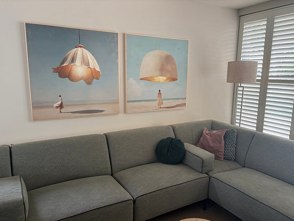 Kundenfoto: Glänzen III von Mirjam Duizendstra, als ArtFrame