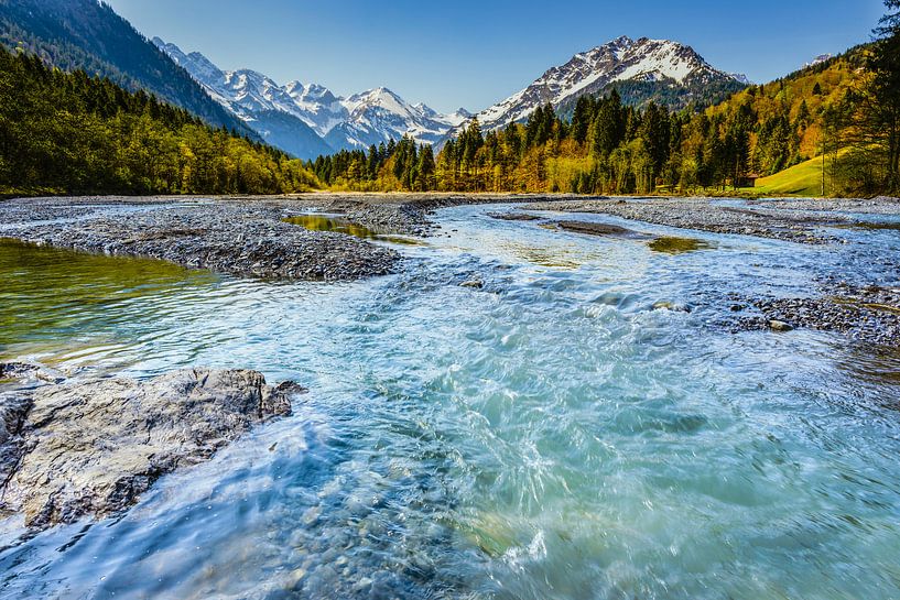 Stillachtal near Oberstdorf, Allgäu Alps by Walter G. Allgöwer