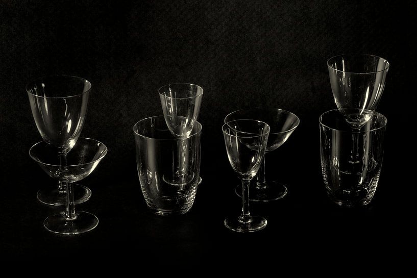 die Glaswaren aus meinem Elternhaus von Hanneke Luit