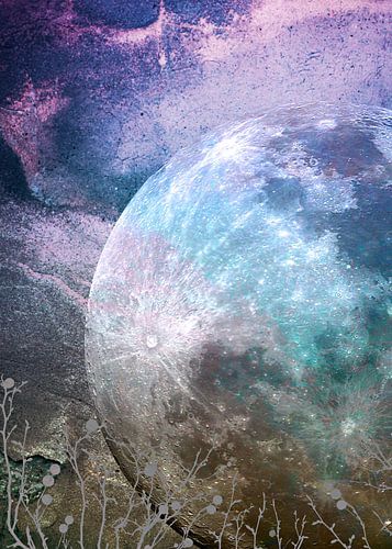 MOON under MAGIC SKY I-A