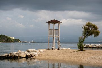 Kroatië | strand, water, zon van Willem Laros | Reis- en landschapsfotografie