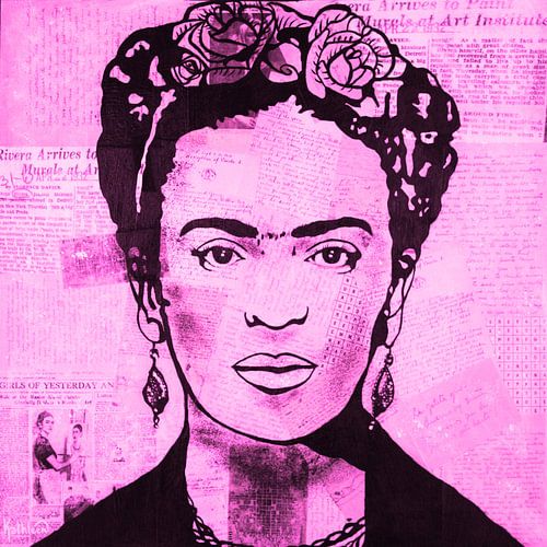 Frida  by Kathleen Artist Fine Art